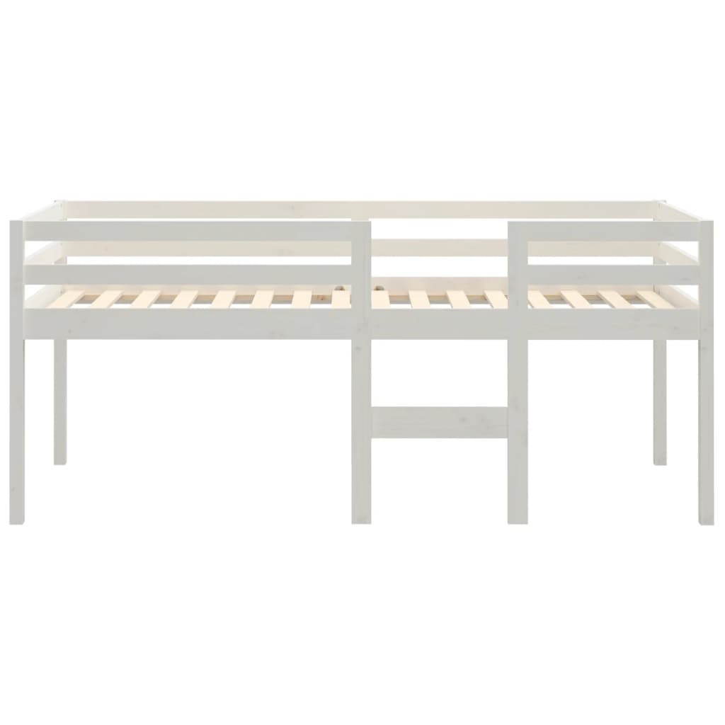 Hoogslaper massief grenenhout wit 75x190 cm is nu te koop bij PeponiXL, paradijselijk wonen!