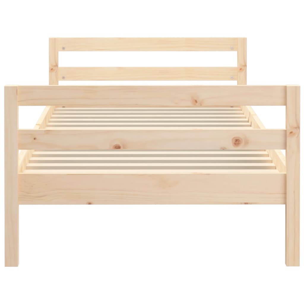 Bedframe zonder matras massief grenenhout 90x190 cm is nu te koop bij PeponiXL, paradijselijk wonen!