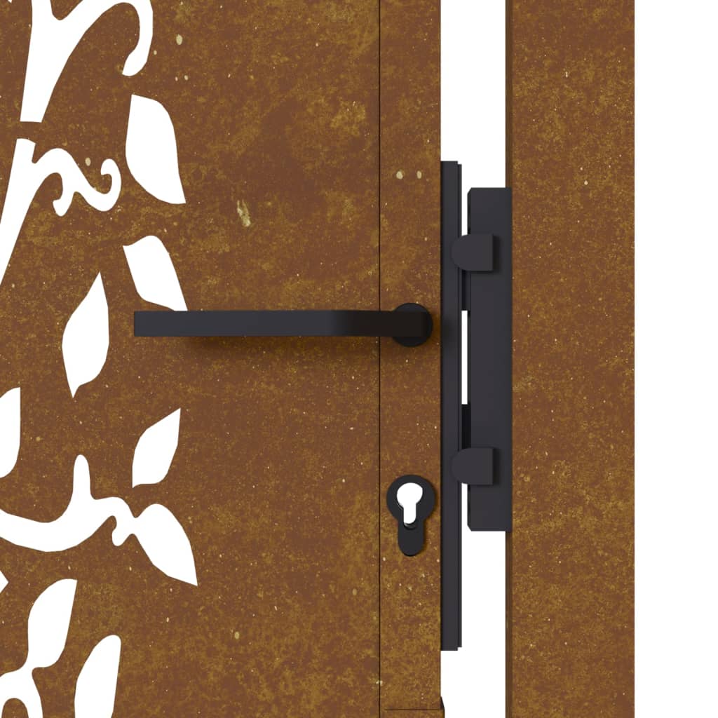 Poort 100x200 cm cortenstaal boom ontwerp is nu te koop bij PeponiXL, paradijselijk wonen!