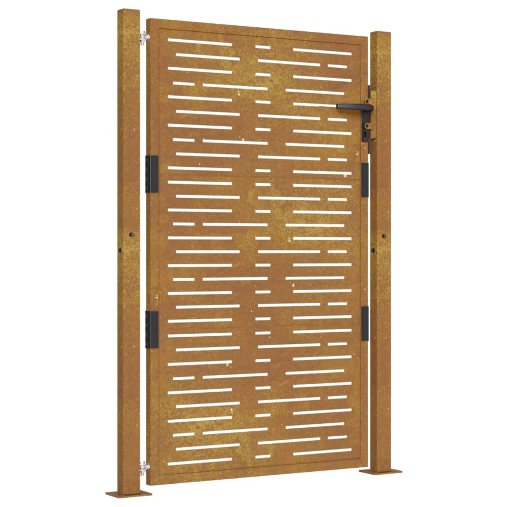 Poort vierkant 100x150 cm cortenstaal is nu te koop bij PeponiXL, paradijselijk wonen!