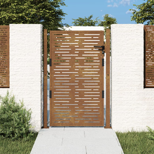 Poort vierkant 100x150 cm cortenstaal is nu te koop bij PeponiXL, paradijselijk wonen!