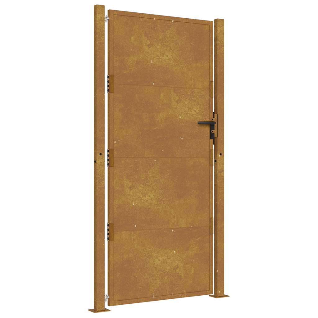 Poort 100x175 cm cortenstaal is nu te koop bij PeponiXL, paradijselijk wonen!