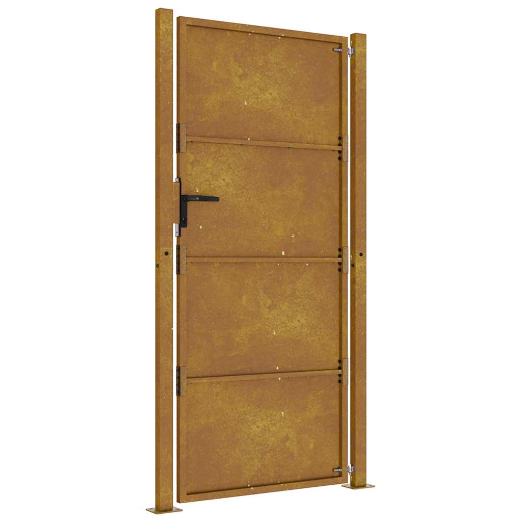 Poort 100x175 cm cortenstaal is nu te koop bij PeponiXL, paradijselijk wonen!