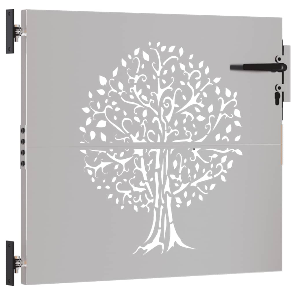 Poort 85x75 cm boomontwerp cortenstaal is nu te koop bij PeponiXL, paradijselijk wonen!