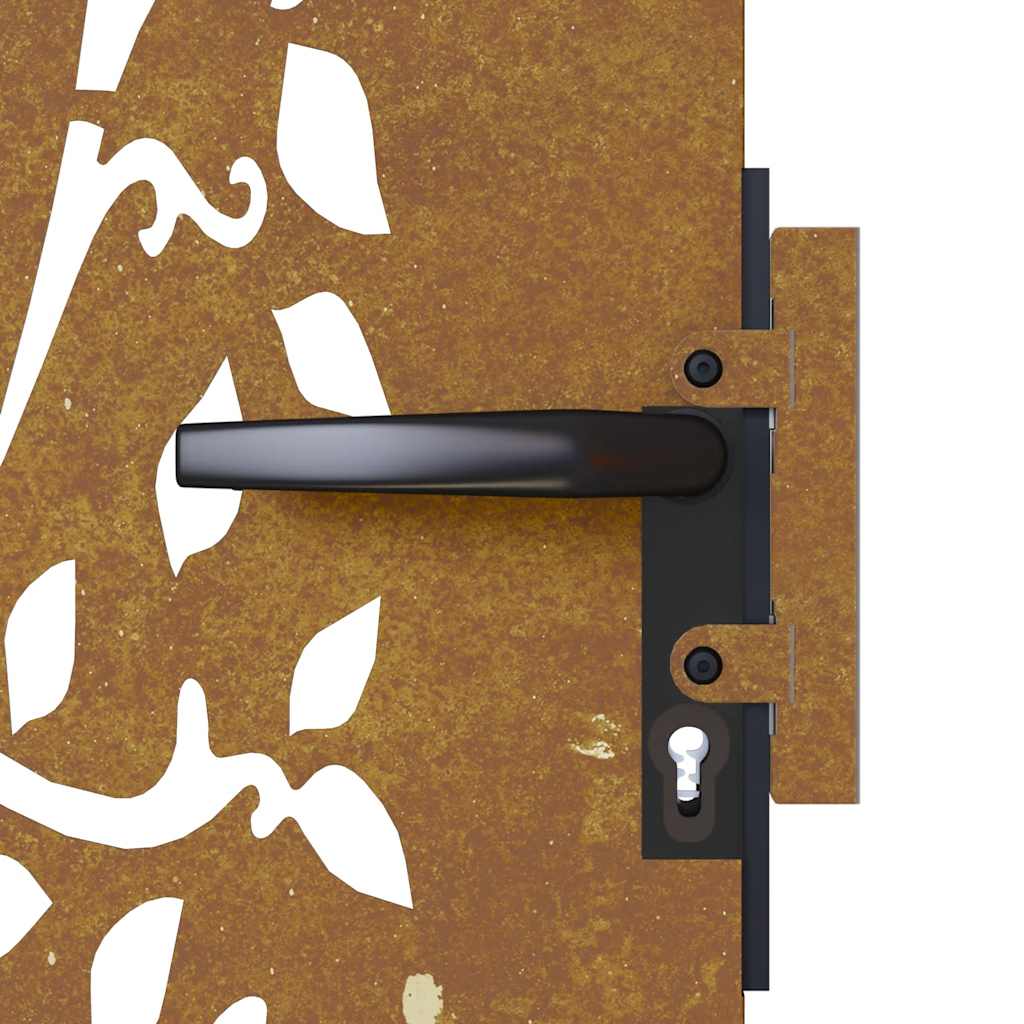 Poort 85x75 cm boomontwerp cortenstaal is nu te koop bij PeponiXL, paradijselijk wonen!