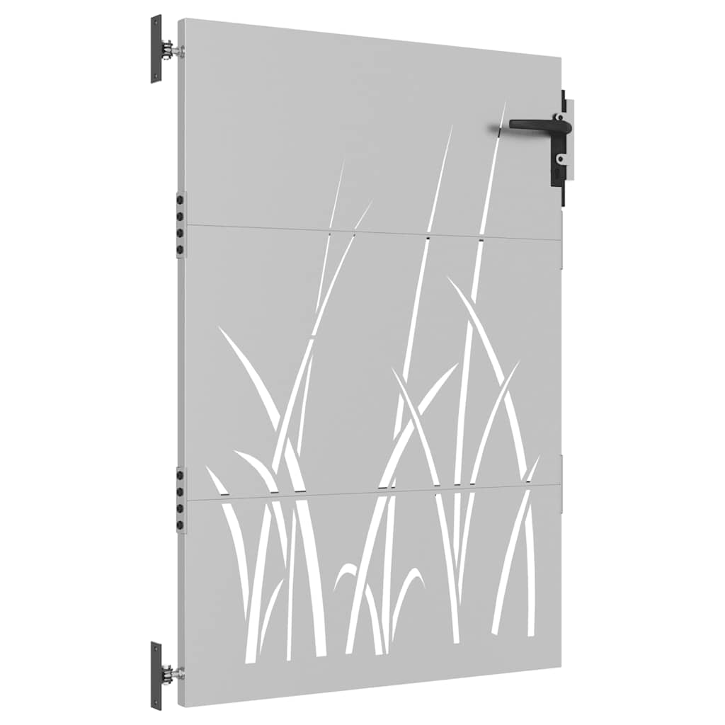 Poort 85x125 cm grasontwerp cortenstaal is nu te koop bij PeponiXL, paradijselijk wonen!