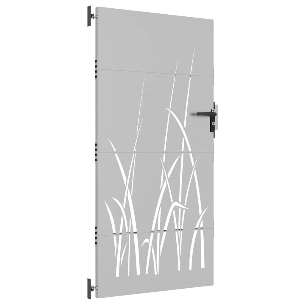 Poort 85x200 cm grasontwerp cortenstaal is nu te koop bij PeponiXL, paradijselijk wonen!
