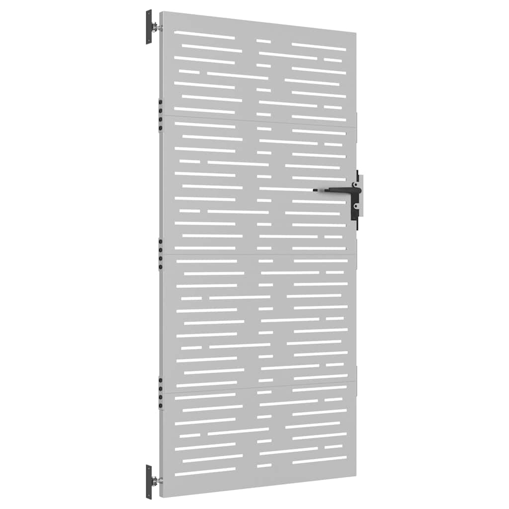 Poort 85x175 cm vierkant cortenstaal is nu te koop bij PeponiXL, paradijselijk wonen!