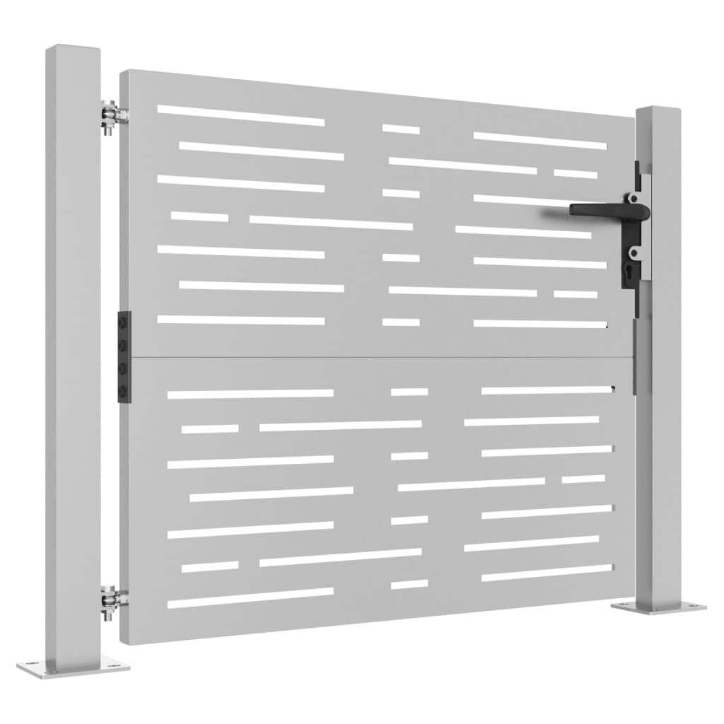 Poort 100x75 cm vierkant cortenstaal is nu te koop bij PeponiXL, paradijselijk wonen!