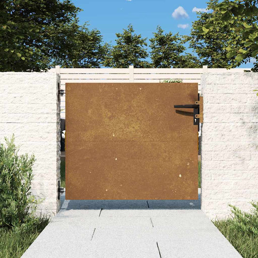 Poort 85x75 cm cortenstaal is nu te koop bij PeponiXL, paradijselijk wonen!