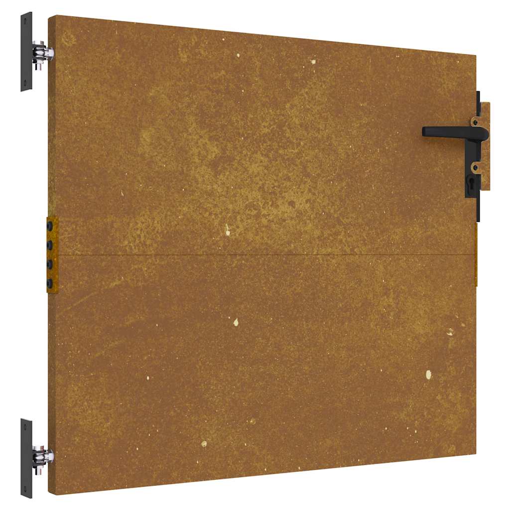 Poort 85x125 cm cortenstaal is nu te koop bij PeponiXL, paradijselijk wonen!