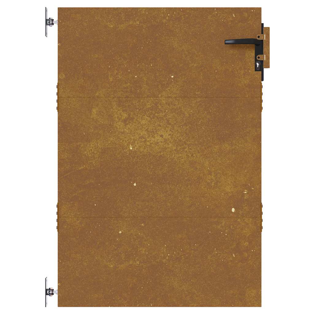 Poort 85x125 cm cortenstaal is nu te koop bij PeponiXL, paradijselijk wonen!