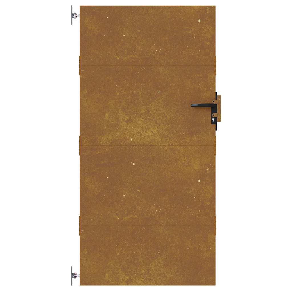Poort 85x200 cm cortenstaal is nu te koop bij PeponiXL, paradijselijk wonen!