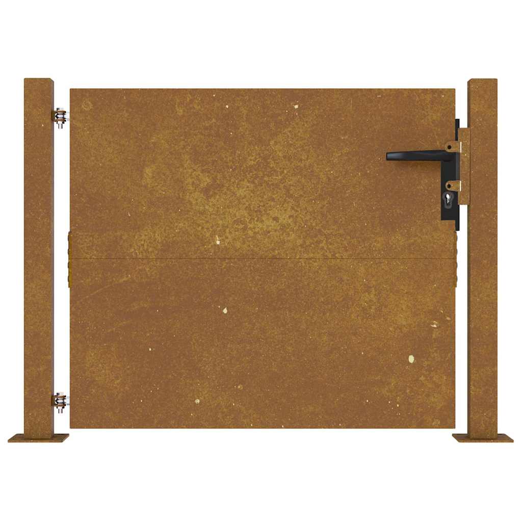 Poort 100x100 cm cortenstaal is nu te koop bij PeponiXL, paradijselijk wonen!