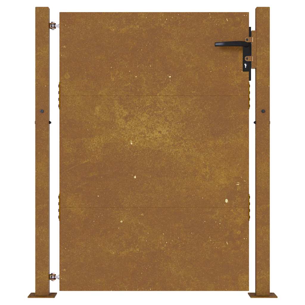 Poort 100x125 cm cortenstaal is nu te koop bij PeponiXL, paradijselijk wonen!