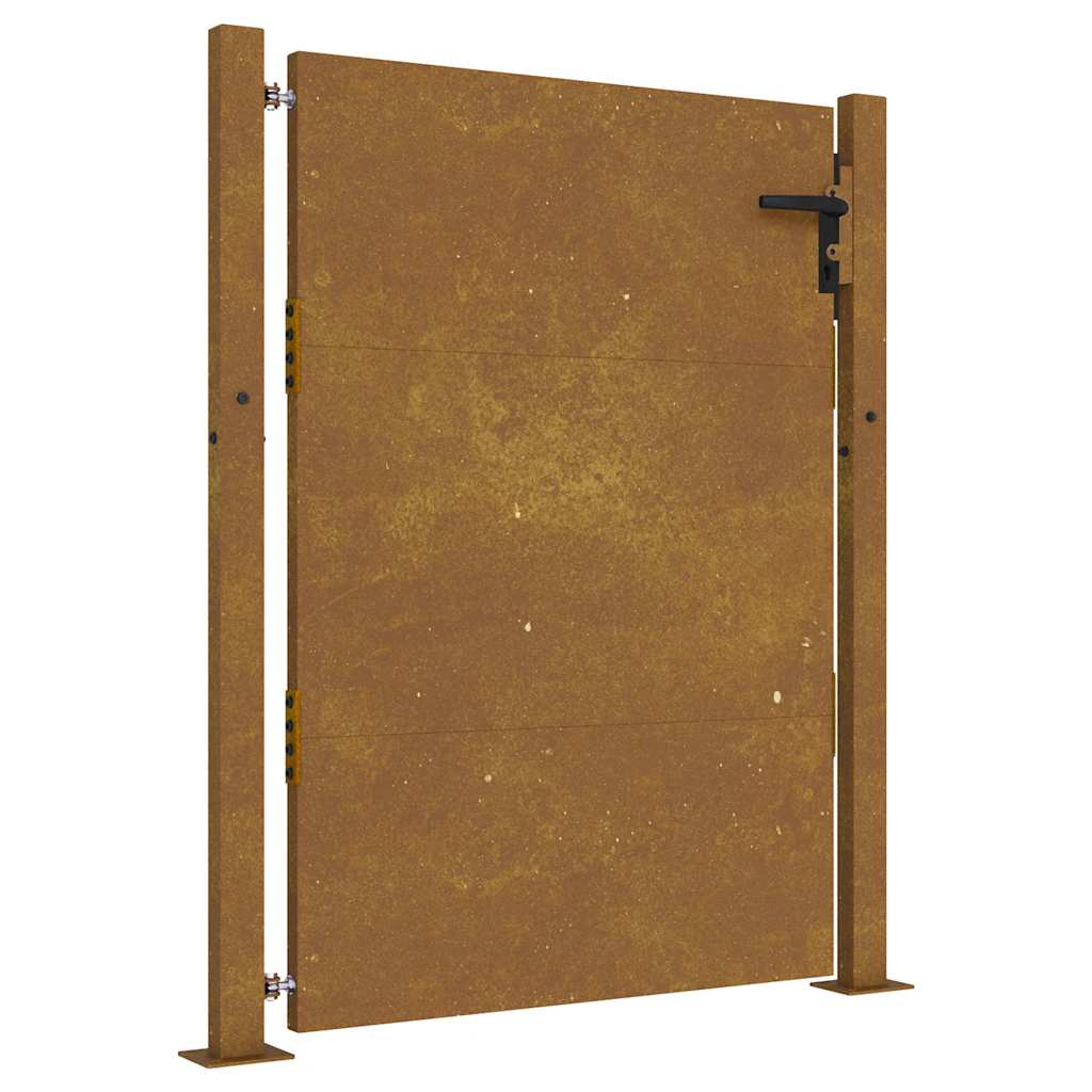 Poort 100x150 cm cortenstaal is nu te koop bij PeponiXL, paradijselijk wonen!