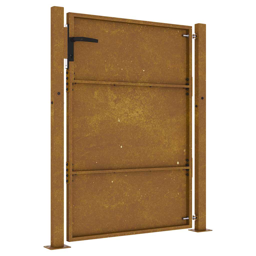 Poort 100x150 cm cortenstaal is nu te koop bij PeponiXL, paradijselijk wonen!