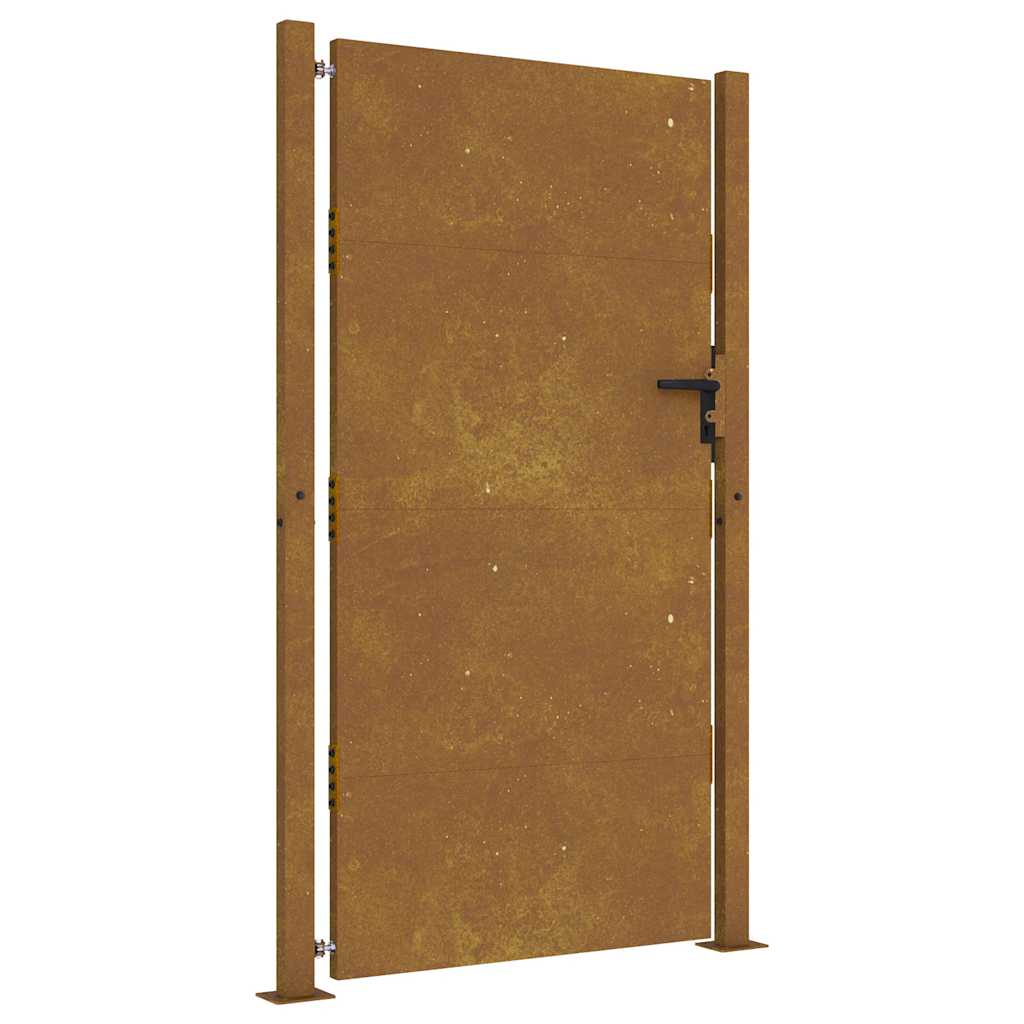 Poort 100x175 cm cortenstaal is nu te koop bij PeponiXL, paradijselijk wonen!