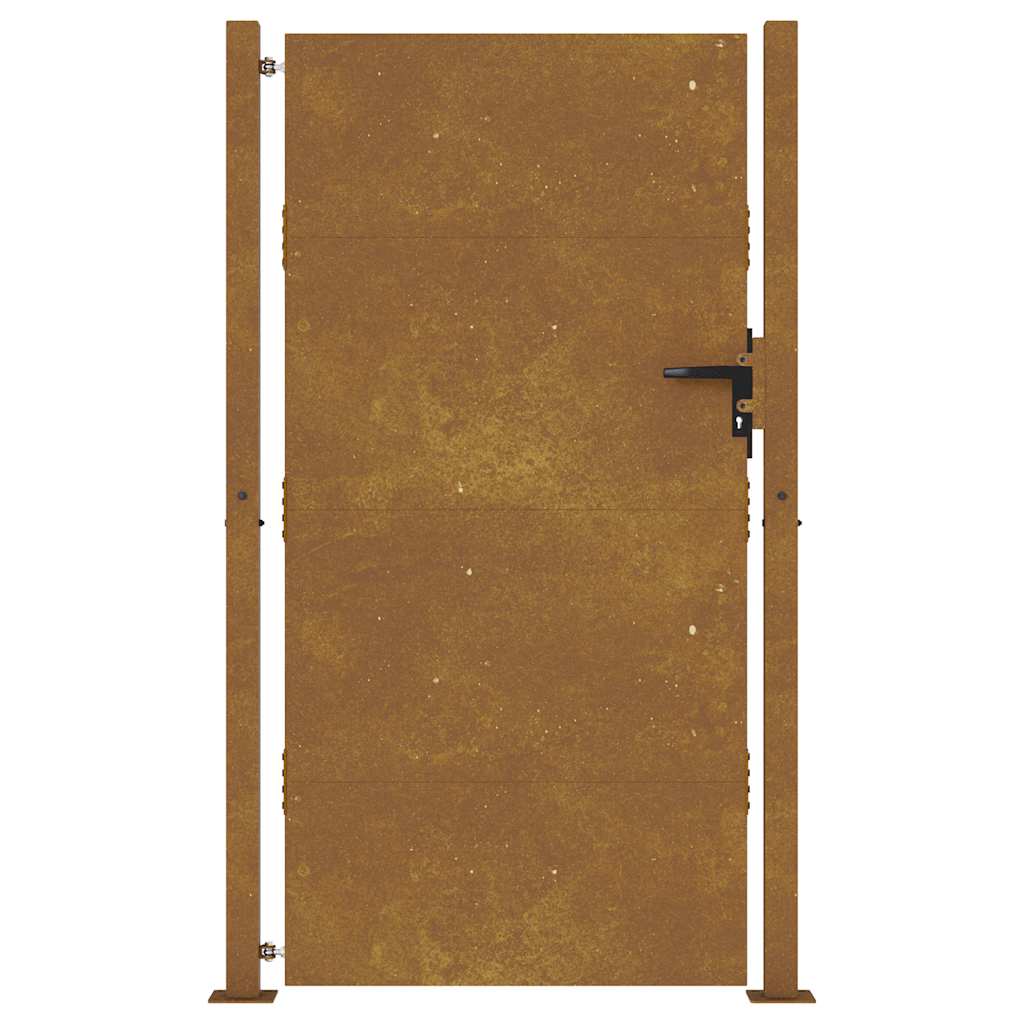 Poort 100x175 cm cortenstaal is nu te koop bij PeponiXL, paradijselijk wonen!