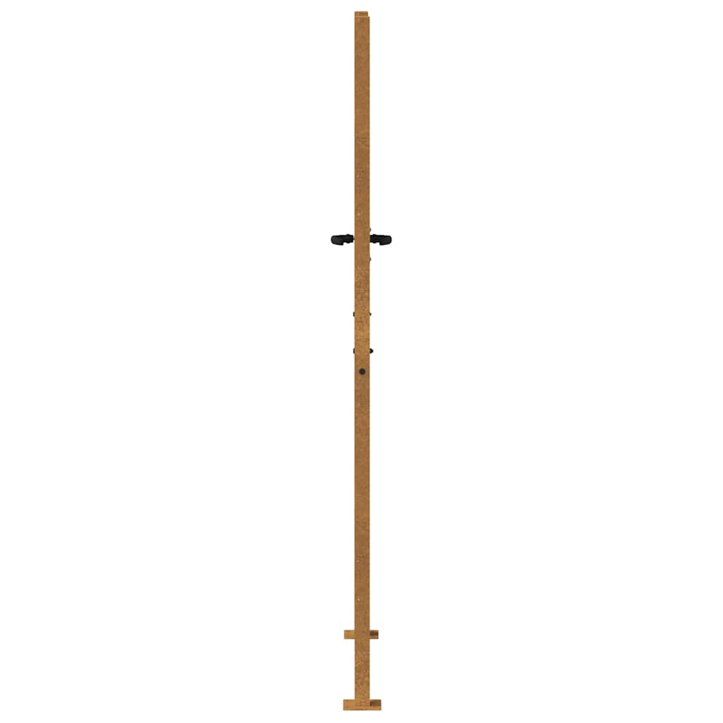 Poort 100x175 cm cortenstaal is nu te koop bij PeponiXL, paradijselijk wonen!