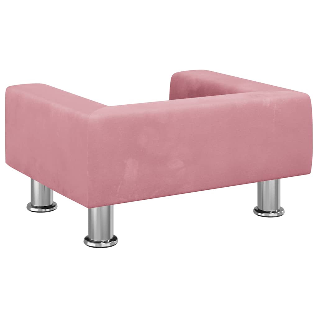Hondenmand 50x40x26,5 cm fluweel roze is nu te koop bij PeponiXL, paradijselijk wonen!