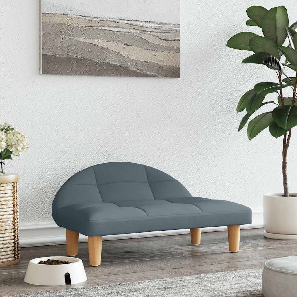 Hondenmand 70x52x30 cm stof donkergrijs is nu te koop bij PeponiXL, paradijselijk wonen!