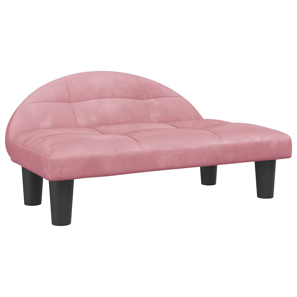 Hondenmand 70x52x30 cm fluweel roze is nu te koop bij PeponiXL, paradijselijk wonen!