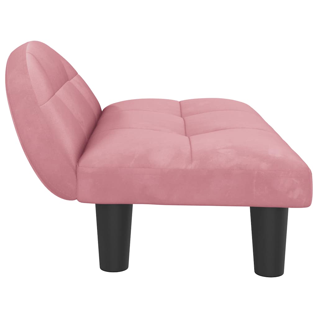 Hondenmand 70x52x30 cm fluweel roze is nu te koop bij PeponiXL, paradijselijk wonen!