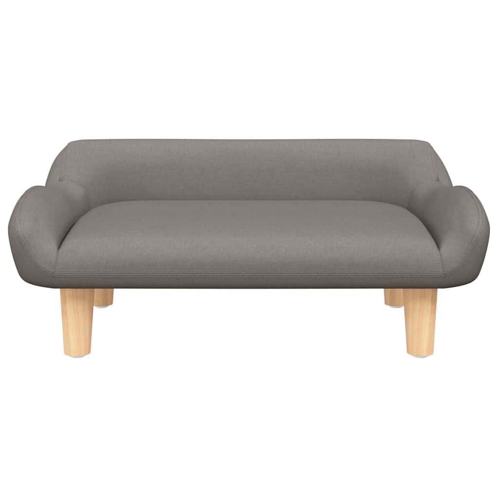 Hondenmand 70x40x24 cm stof taupe is nu te koop bij PeponiXL, paradijselijk wonen!