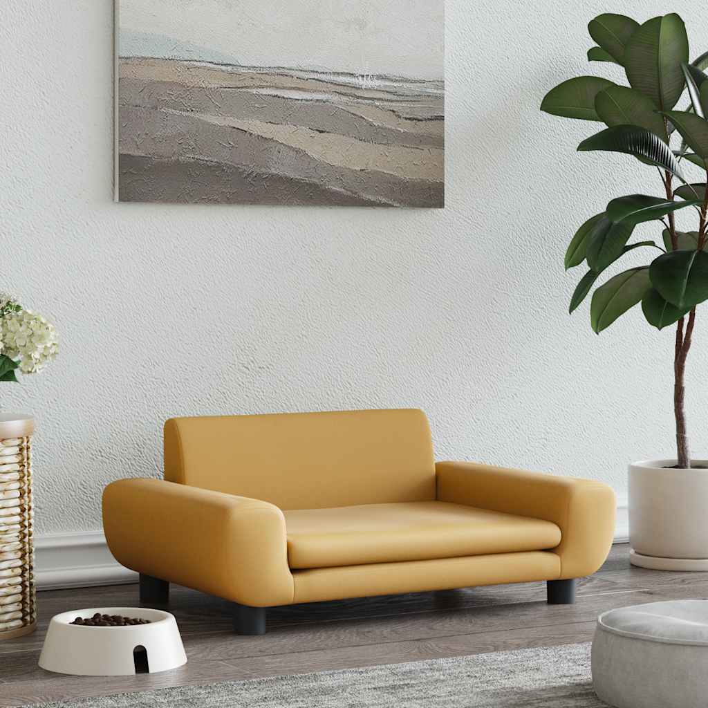 Hondenmand 70x45x33 cm fluweel bruin is nu te koop bij PeponiXL, paradijselijk wonen!