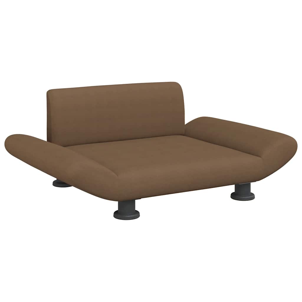 Hondenmand 70x45x28 cm stof bruin is nu te koop bij PeponiXL, paradijselijk wonen!