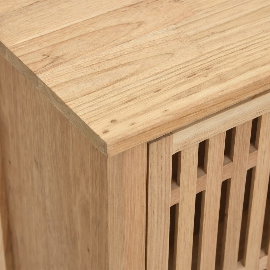 Wastafelkast 66x29x61,5 cm massief walnotenhout is nu te koop bij PeponiXL, paradijselijk wonen!