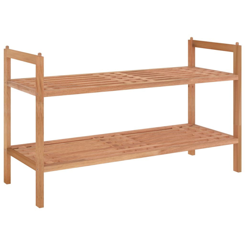 Schoenenrek 69x27x41 cm massief walnotenhout is nu te koop bij PeponiXL, paradijselijk wonen!