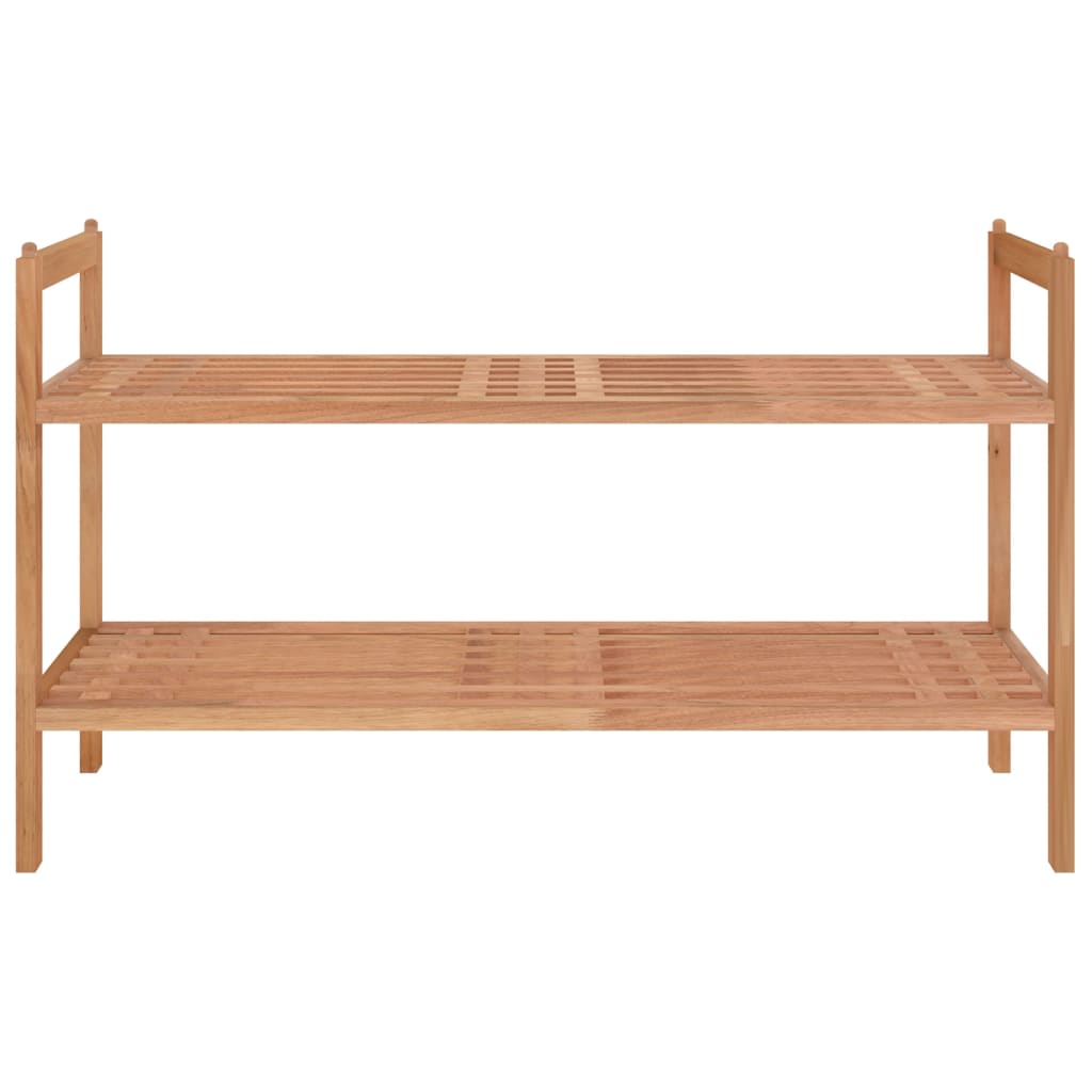 Schoenenrek 69x27x41 cm massief walnotenhout is nu te koop bij PeponiXL, paradijselijk wonen!