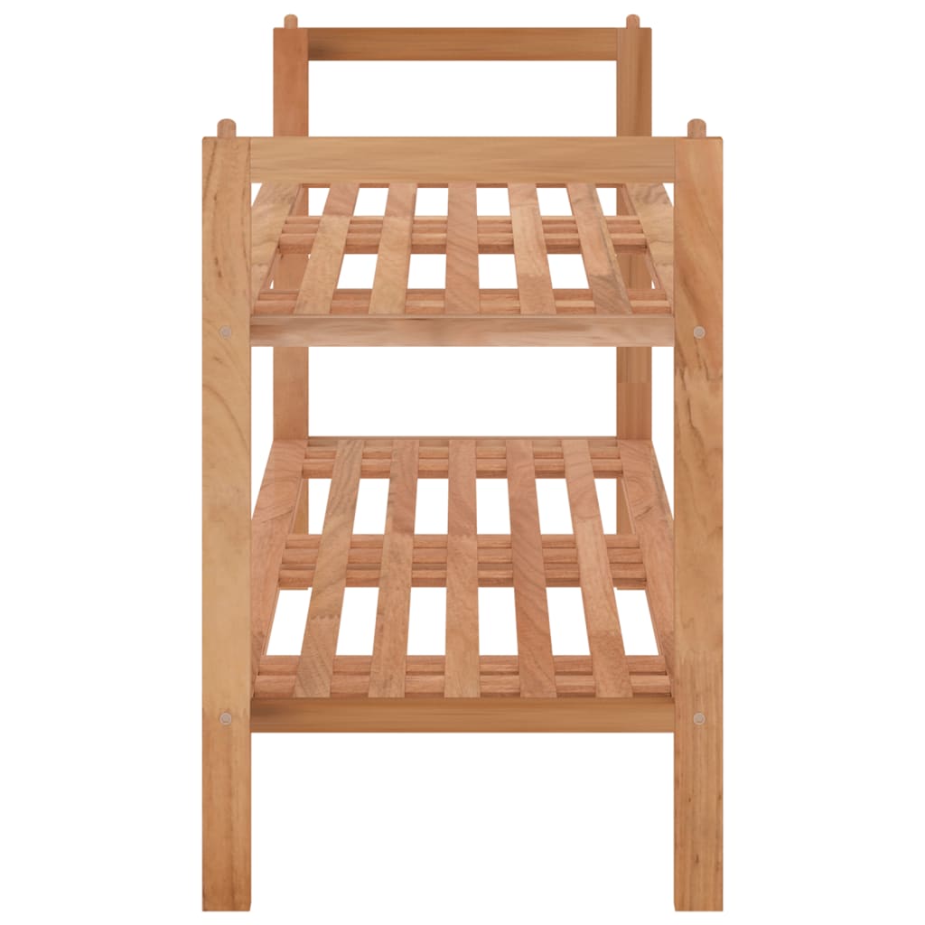 Schoenenrek 69x27x41 cm massief walnotenhout is nu te koop bij PeponiXL, paradijselijk wonen!