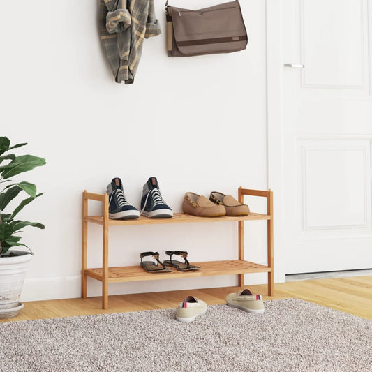 Schoenenrek 69x27x41 cm massief walnotenhout is nu te koop bij PeponiXL, paradijselijk wonen!