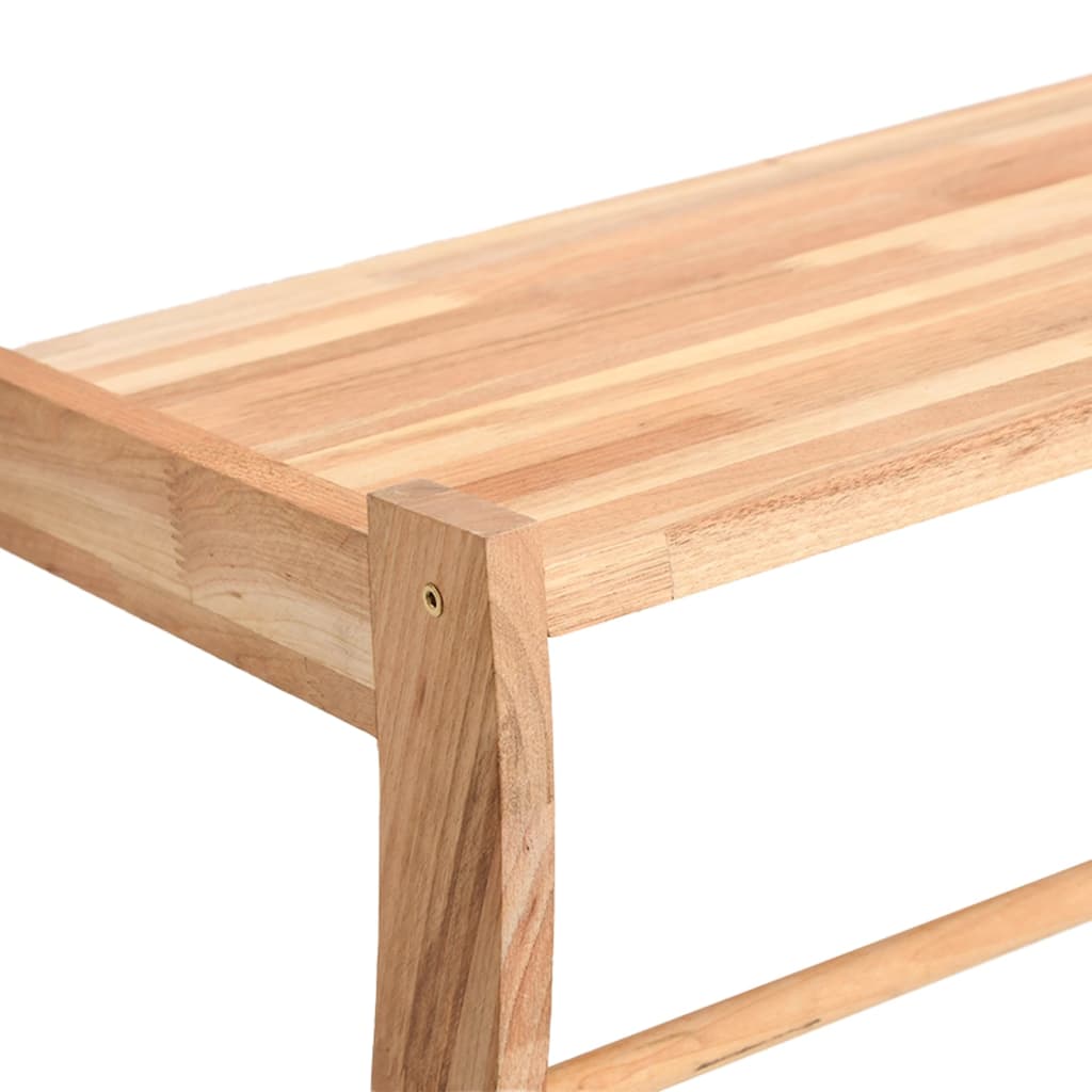 Handdoekenrek 60x25,5x49 cm massief walnotenhout is nu te koop bij PeponiXL, paradijselijk wonen!