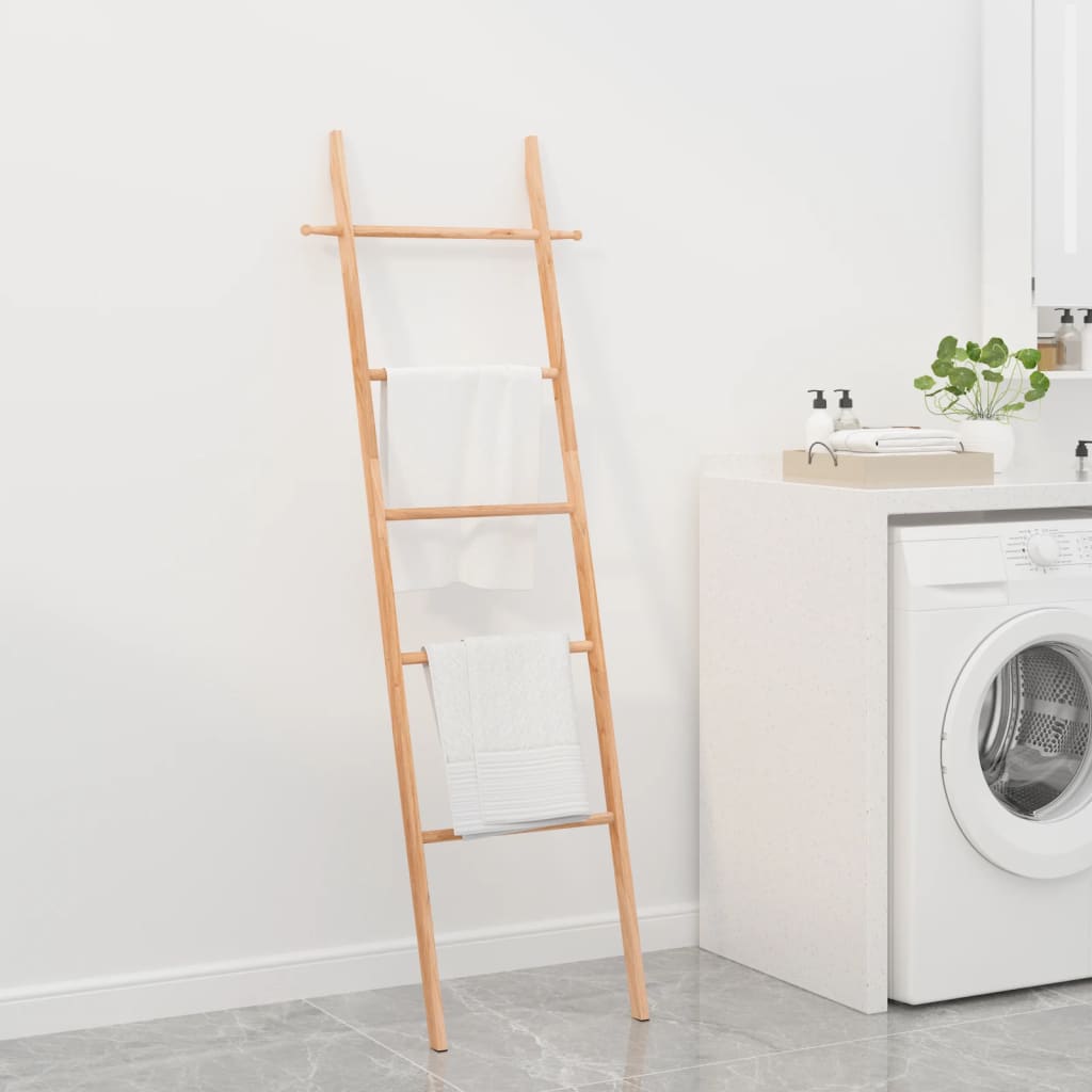 Handdoekenladder 170 cm massief walnotenhout is nu te koop bij PeponiXL, paradijselijk wonen!