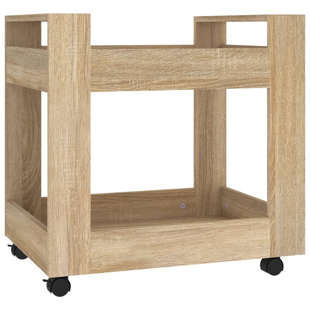 Bureaukastje 60x45x60 cm bewerkt hout sonama eikenkleurig is nu te koop bij PeponiXL, paradijselijk wonen!