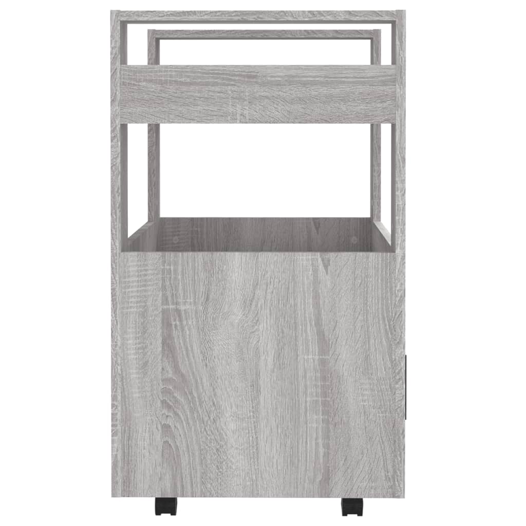Keukentrolley 60x45x80cm bewerkt hout grijs sonoma eikenkleurig is nu te koop bij PeponiXL, paradijselijk wonen!