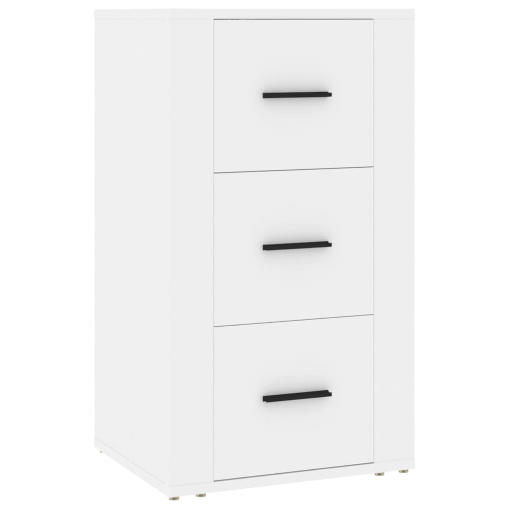 Dressoir 40x33x70 cm bewerkt hout wit is nu te koop bij PeponiXL, paradijselijk wonen!