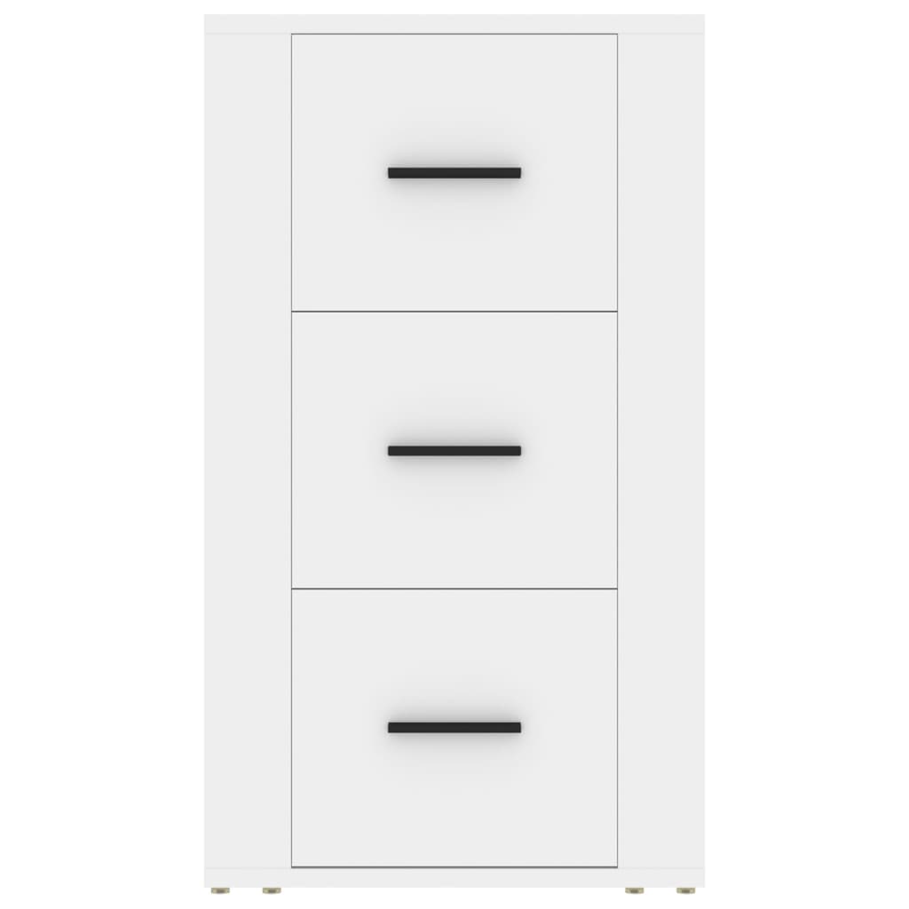 Dressoir 40x33x70 cm bewerkt hout wit is nu te koop bij PeponiXL, paradijselijk wonen!