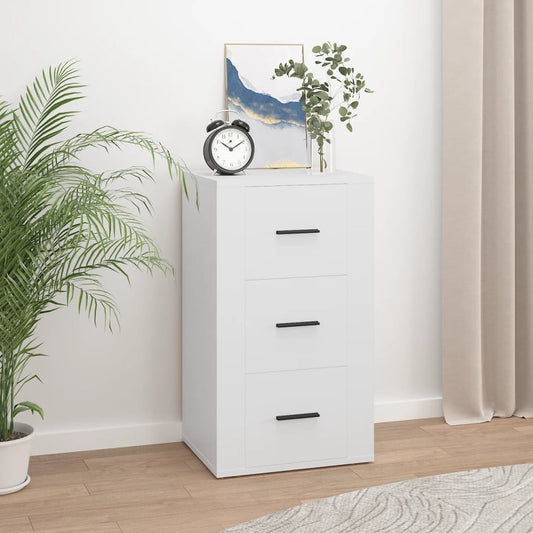Dressoir 40x33x70 cm bewerkt hout wit is nu te koop bij PeponiXL, paradijselijk wonen!