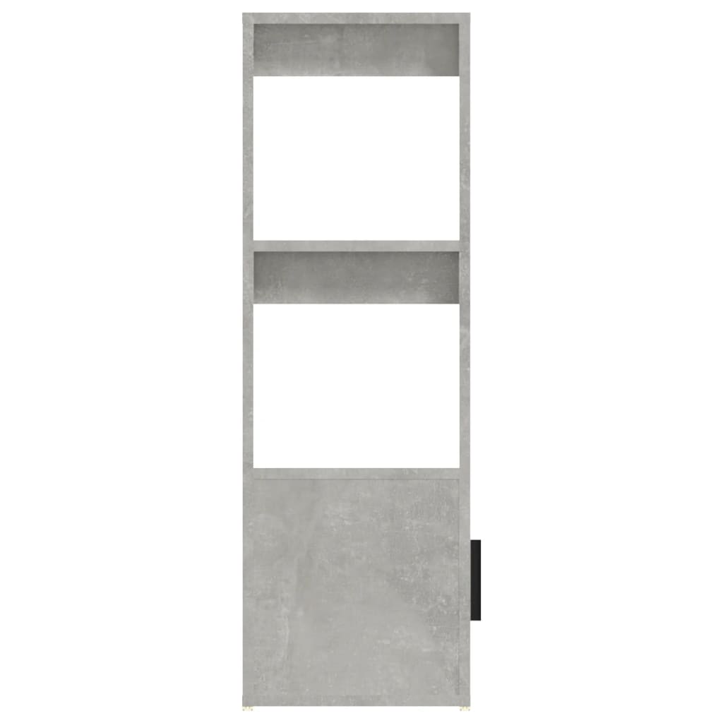 Dressoir 80x30x90 cm bewerkt hout betongrijs is nu te koop bij PeponiXL, paradijselijk wonen!