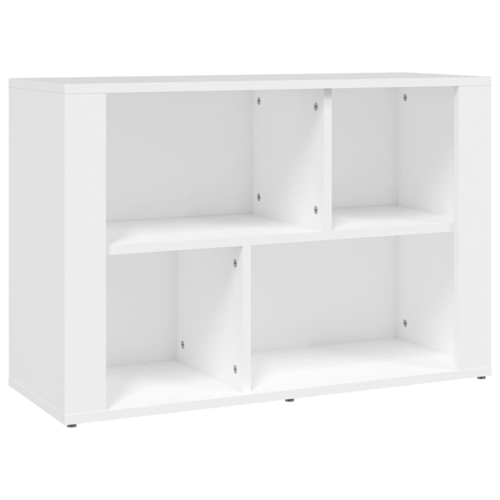 Dressoir 80x30x54 cm bewerkt hout wit is nu te koop bij PeponiXL, paradijselijk wonen!