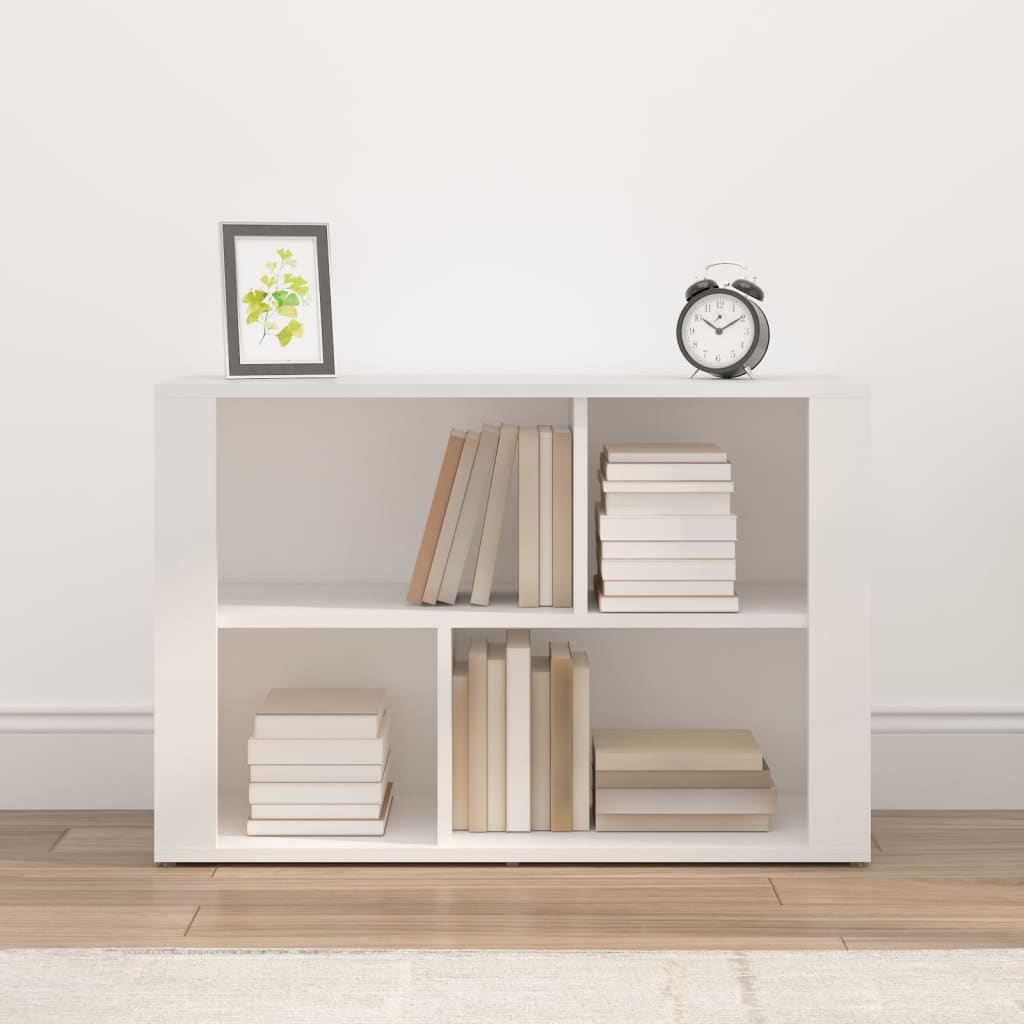 Dressoir 80x30x54 cm bewerkt hout wit is nu te koop bij PeponiXL, paradijselijk wonen!