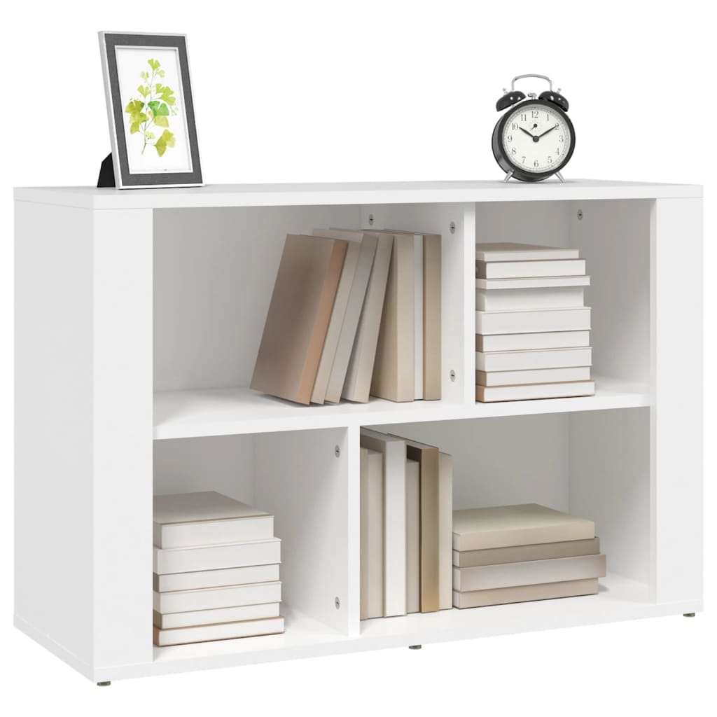 Dressoir 80x30x54 cm bewerkt hout wit is nu te koop bij PeponiXL, paradijselijk wonen!