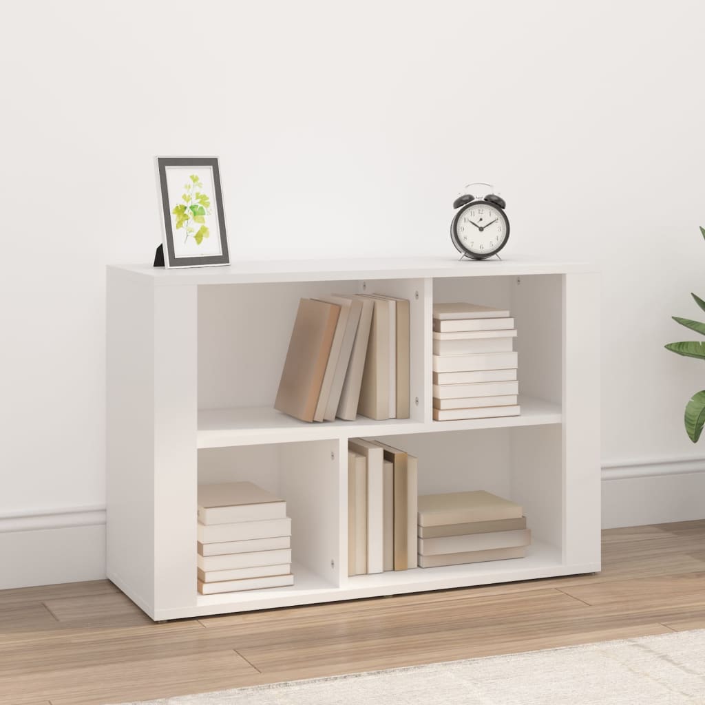 Dressoir 80x30x54 cm bewerkt hout wit is nu te koop bij PeponiXL, paradijselijk wonen!