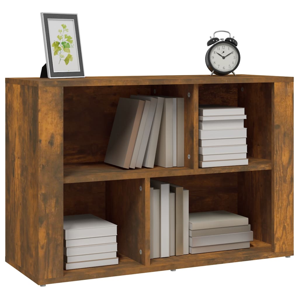 Dressoir 80x30x54 cm bewerkt hout gerookt eikenkleurig is nu te koop bij PeponiXL, paradijselijk wonen!