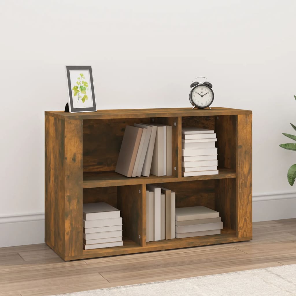 Dressoir 80x30x54 cm bewerkt hout gerookt eikenkleurig is nu te koop bij PeponiXL, paradijselijk wonen!